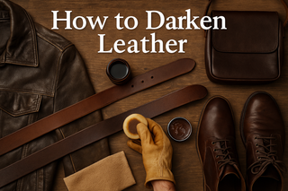 How to Darken Leather Naturally or Professionally: Complete Guide with Aftercare Tips