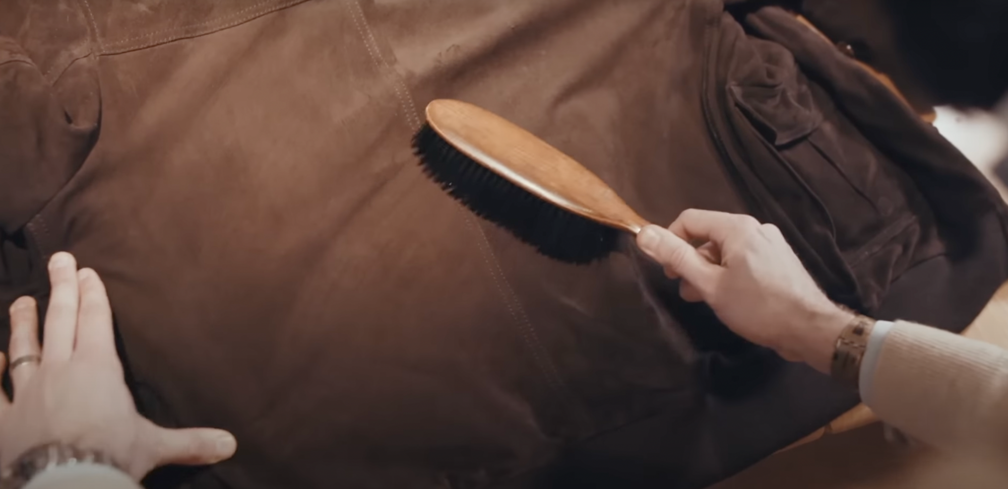 The Amazing Leather Jacket Brushing Guide