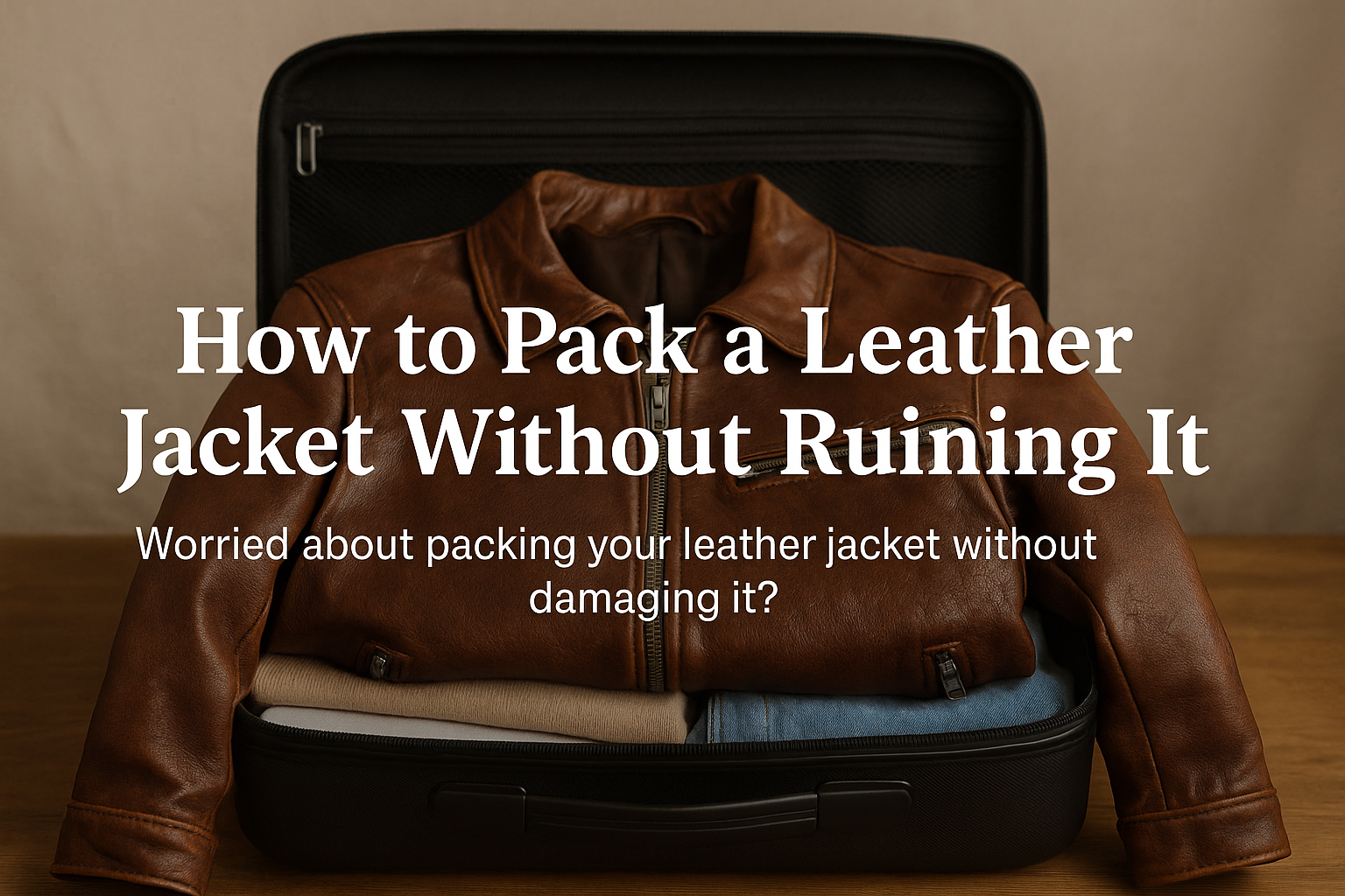 How to Pack Different Jacket Materials