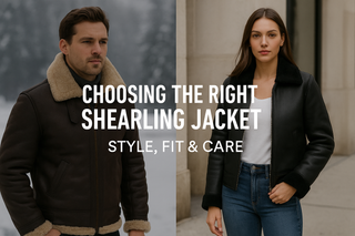 How to Choose the Right Shearling Jacket