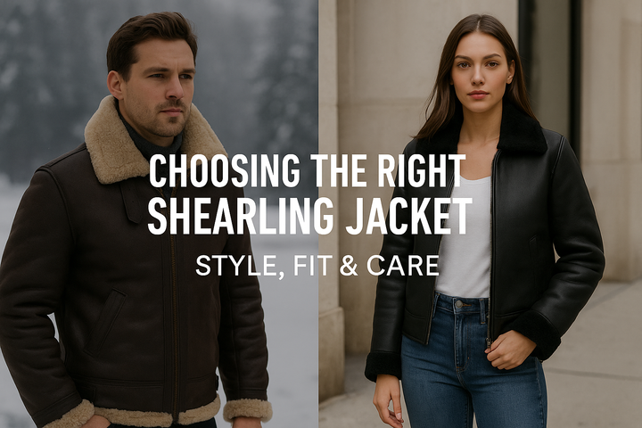 How to Choose the Right Shearling Jacket
