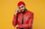 Mens Red Leather Jacket and Denim: The Perfect Pair