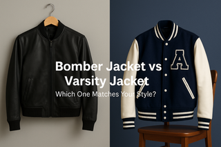Bomber Jacket vs Varsity Jacket: Which One Matches Your Style?
