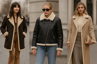 How Celebrities Are Wearing Shearling Jackets This Season