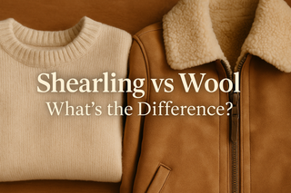 Shearling vs. Wool: What’s the Difference?