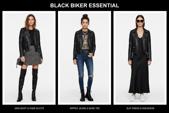 Biker Leather Jacket Outfits: Easy Ways to Style It Right