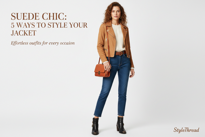 What to Wear With a Suede Leather Jacket: Outfit Ideas for Every Season