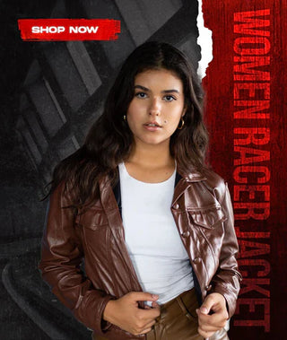 Womens Leather Racer Jackets