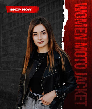 Womens Leather Motorcycle Jacket