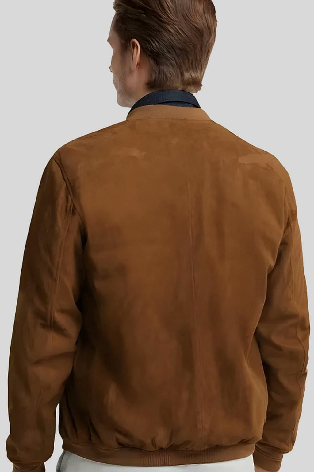 Men's Dillon Tan Suede-Style Leather Jacket – lookbook video