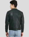 Jacob Black Biker Leather Jacket